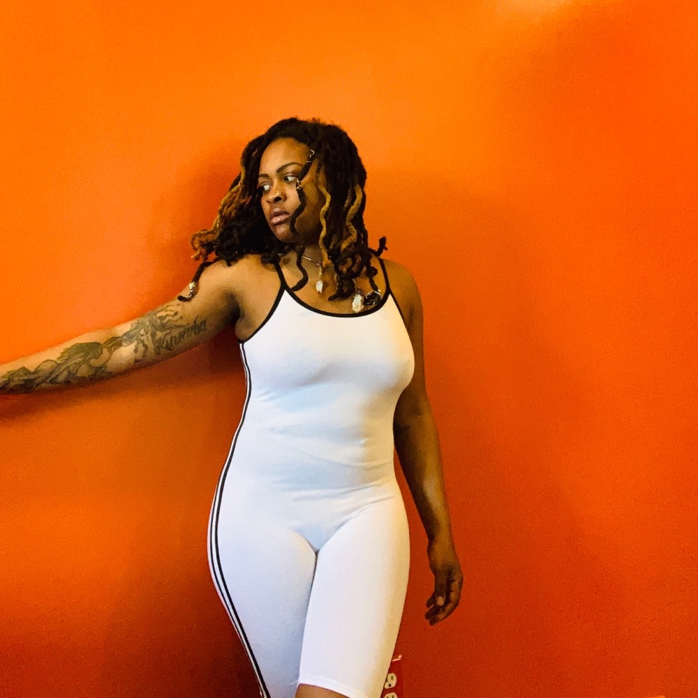 White romper